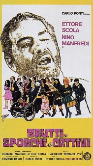 Brutti, sporchi e cattivi (Affreux, sales et m&eacute;chants) - Com&eacute;die &agrave; l'italienne de Ettore Scola (1976)