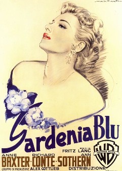 The Blue Gardenia (La Femme au Gard&eacute;nia) - Drame de Fritz Lang (1953)