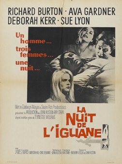 La Nuit de l'Iguane (The Night of the Iguana) - Com&eacute;die dramatique de 	John Huston (1964)