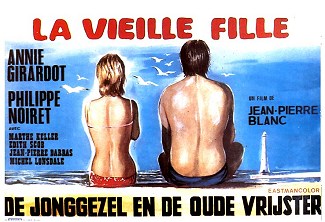 Affiche du film : La vieille fille (1972) - Comdie de Jean-Pierre Blanc