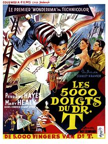 Les 5000 doigts du docteur T (1953) - Film fantastique de Roy Rowland