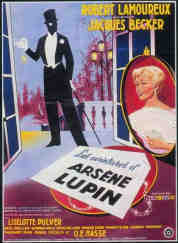 Les Aventures d'Ars�ne Lupin - Film policier de Jacques Becker (1957)