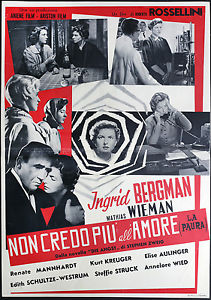 Non credo pi� all'amore - Roberto Rossellini - Ingrid Bergman (1954)
