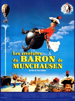 Les Aventures du baron de M&uuml;nchhausen - Film fantastique de Terry Gilliam (1988)