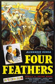 Les quatre plumes blanches (The Four Feathers) - Film d'aventure de Zoltan Korda (1939)