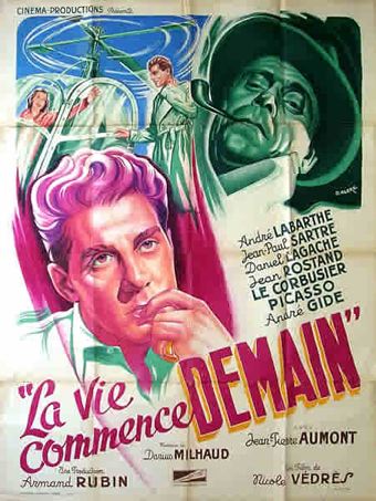 La vie commence demain - Documentaire de Nicole V&eacute;dr&egrave;s (1950)