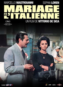 Mariage à l'italienne (Matrimonio all'italiana) - Comédie dramatique de Vittorio De Sica (1964)