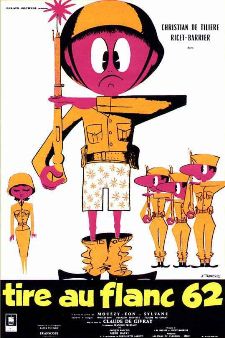 Tire-au-flanc 62 - Com&eacute;die de Claude de Givray et Fran&ccedil;ois Truffaut (1961)