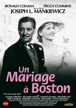 Un mariage &agrave; Boston (The Late George Apley) - Com&eacute;die de Joseph L. Mankiewicz (1947)