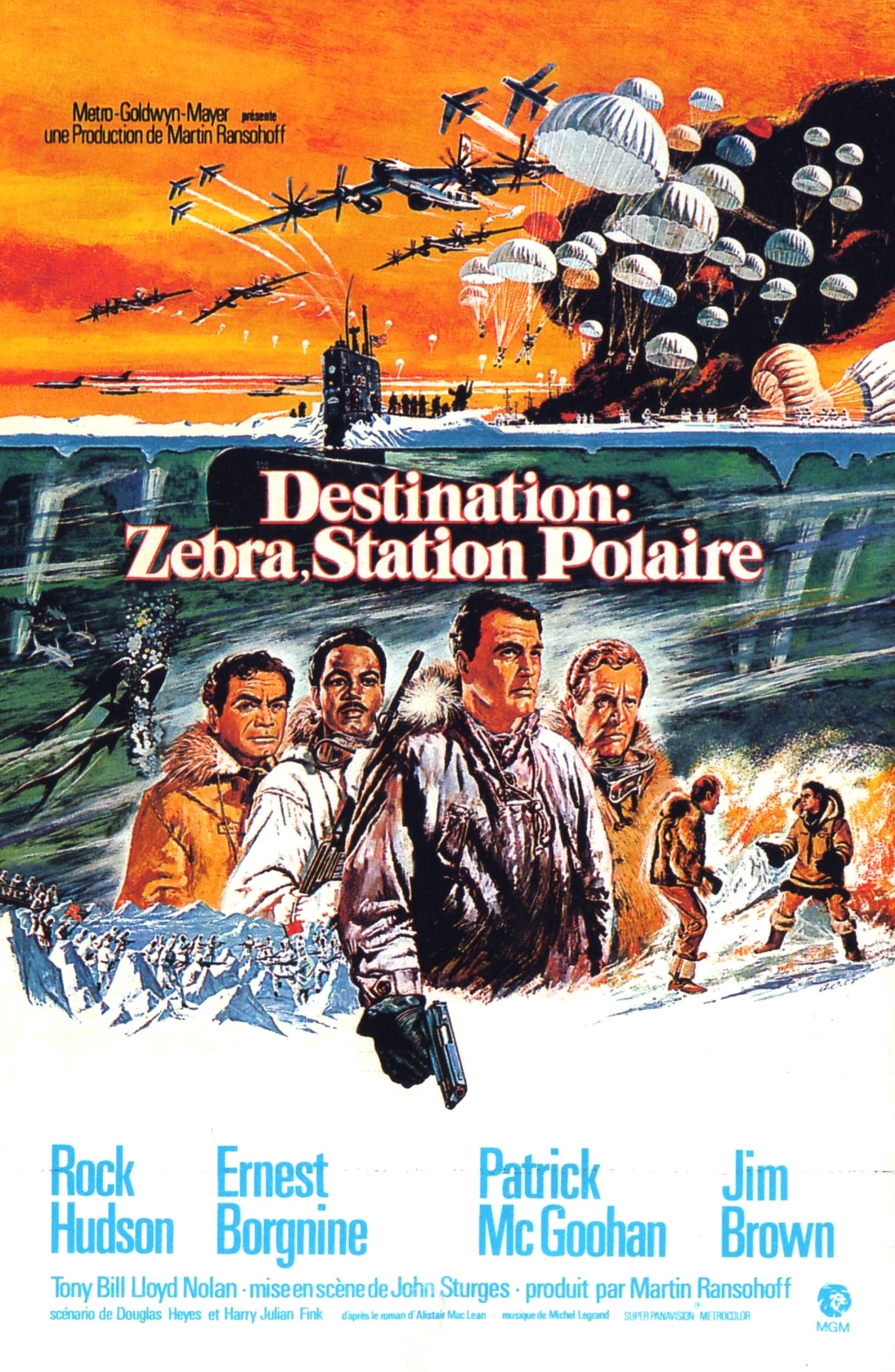 Destination: Zebra, station polaire - Thriller de John Sturges (1968)